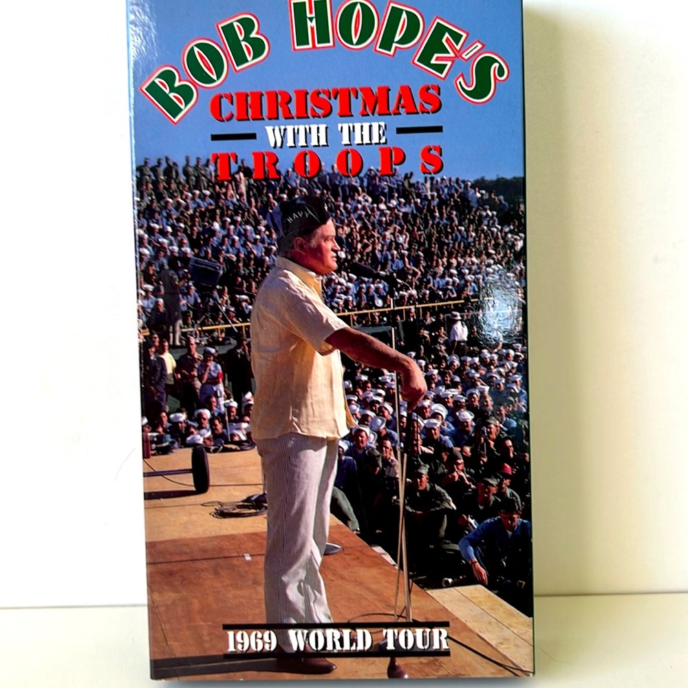 VHS Bob Hope’s Christmas with the Troops 65 Minutes
